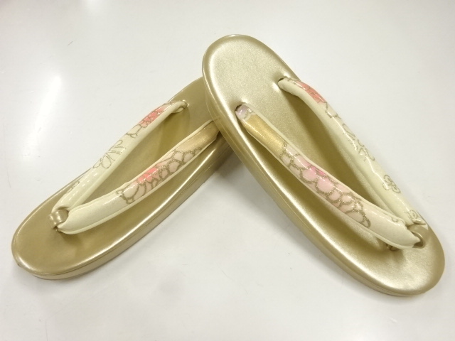 JAPANESE KIMONO / JAPANESE-STYLE ZORI (SIZE L)